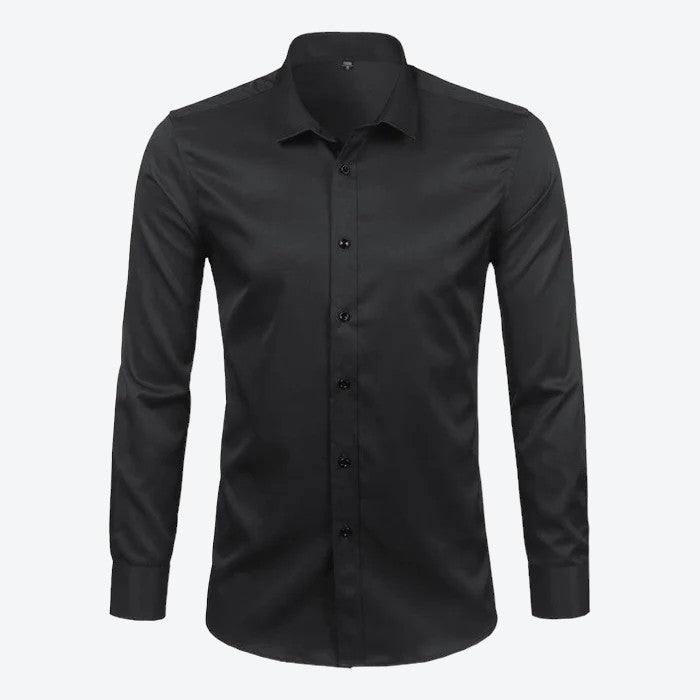 Camisa Social Lisa Conforto Anti Amassado