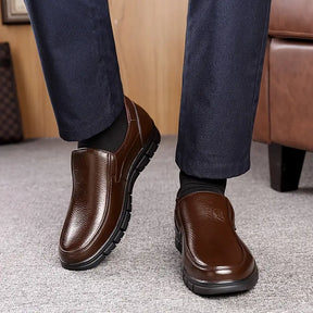 Sapato Social de Couro Slip On