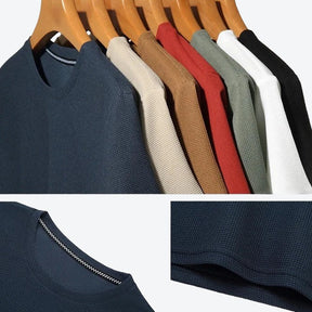 Camiseta Masculina Básica de Algodão