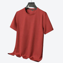 Camiseta Masculina Básica de Algodão