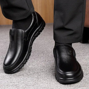 Sapato Social de Couro Slip On