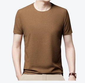 Camiseta Masculina Básica de Algodão