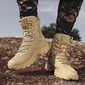 Bota Masculina Militar Cano Alto - VINNCI Store