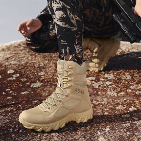 Bota Masculina Militar Cano Alto - VINNCI Store