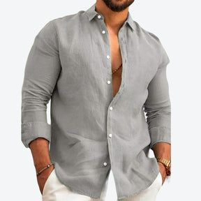 Camisa de Linho Premium Hombre