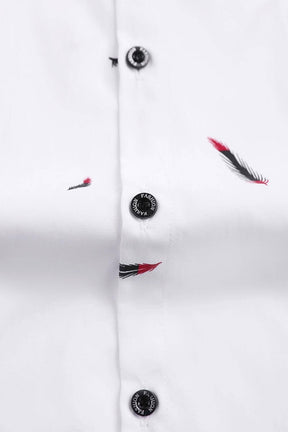 Camisa Manga Curta Estampada Freedon - VINNCI Store