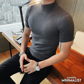 Camiseta Masculina Minimalist - Tecido Comfort - VINNCI Store