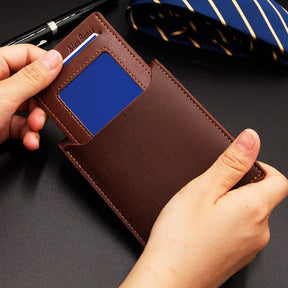 Carteira Masculina Couro Wyatt - VINNCI Store