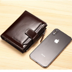 Carteira Masculina de Couro Manbag - VINNCI Store