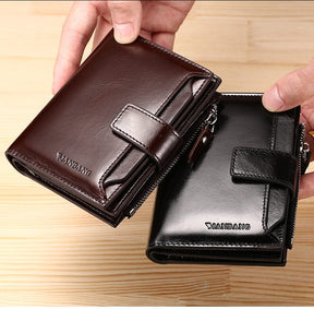 Carteira Masculina de Couro Manbag - VINNCI Store