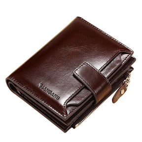 Carteira Masculina de Couro Manbag - VINNCI Store