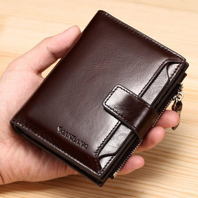 Carteira Masculina de Couro Manbag - VINNCI Store