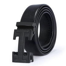 Cinto de Couro com Fivela Automática de Metal - VINNCI Store
