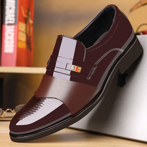 Sapato Social de Couro Ultra Brilho - VINNCI Store